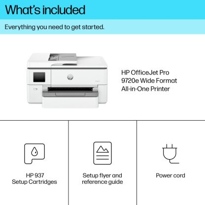 HP OfficeJet Pro 9720e Wireless All-in-One Color Printer, Two-sided printing; Copier, Scanner - Image 11