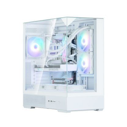Zalman P40 Prism White Midi Tower - Image 5