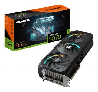 GIGABYTE GeForce RTX 5070 Ti GAMING OC 16G Graphics Card - 16GB GDDR7, 256bit, PCI-E 5.0, 2588 MHz Core Clock, 3 x DP 2.1a, 1 x