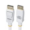 StarTech.com 10ft (3m) White VESA Certified DisplayPort 1.2 Cable, 4K 60Hz, 21.6Gbps, Latching DP Connectors, DP 1.2 DisplayPort