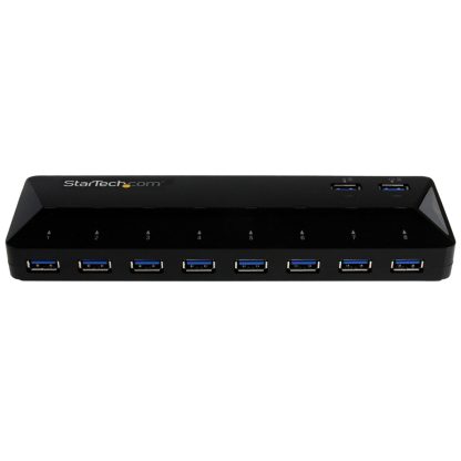 StarTech.com 10-Port USB 3.0 Hub with Charge and Sync Ports - 2 x 1.5A Ports~10-Port USB 3.0 Hub with Charge and Sync Ports - 5 - Image 2