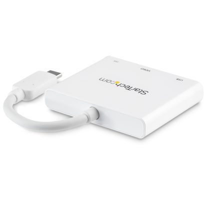 StarTech.com USB-C Multiport Adapter with HDMI - USB 3.0 Port - 60W PD - White - Image 8