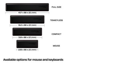 HyperX Wrist Rest - Keyboard - Full Size - Image 11