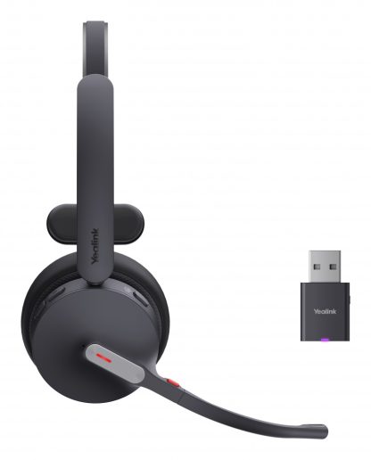Yealink WH64 Hybrid Mono Teams Headset Wireless Head-band Office/Call center Micro-USB Bluetooth Black - Image 4