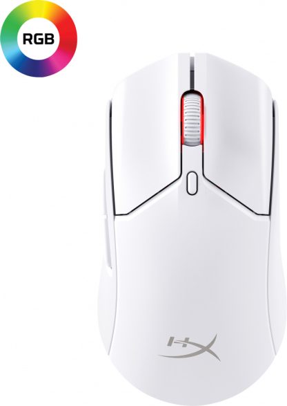 HyperX Pulsefire Haste 2 - Wireless Gaming Mouse (White) - Image 15