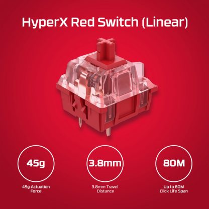 HyperX Alloy Origins PBT HX Blue - Mechanical Gaming Keyboard - Image 8