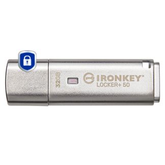 Kingston Technology IronKey 32GB IKLP50 AES USB, w/256bit Encryption
