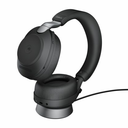 Jabra Evolve2 85 - Link380c MS Stereo Stand, Black - Image 2