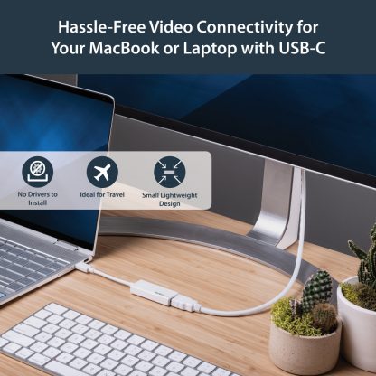 StarTech.com USB-C to HDMI Adapter - White - 4K 60Hz - Image 8