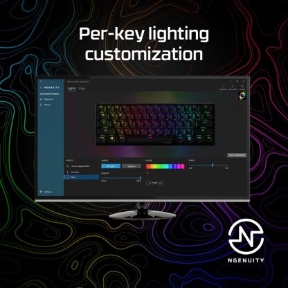 HyperX Alloy Origins 60 - Mechanical Gaming Keyboard - HX Red (US Layout) - Image 5
