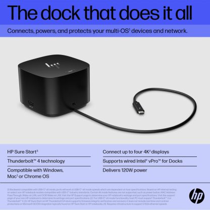 HP Thunderbolt Dock 120W G4 - Image 9