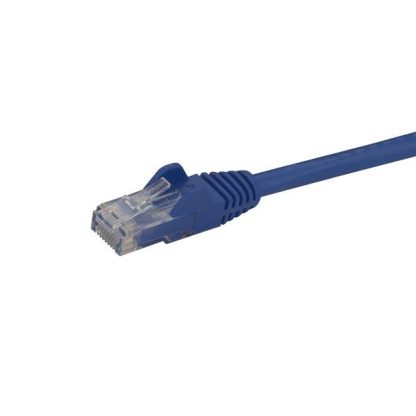 StarTech.com 7.5m CAT6 Ethernet Cable - Blue CAT 6 Gigabit Ethernet Wire -650MHz 100W PoE RJ45 UTP Network/Patch Cord Snagless w - Image 2