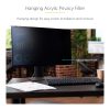 StarTech.com 27-inch 16:9 Computer Monitor Privacy Screen, Hanging Acrylic Filter, Quick-Install Security Shield, Monitor Screen - Image 10