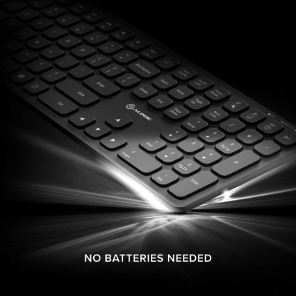 ALOGIC ASKBT3WC keyboard Mouse included Home/Office RF Wireless + Bluetooth Black - Image 5