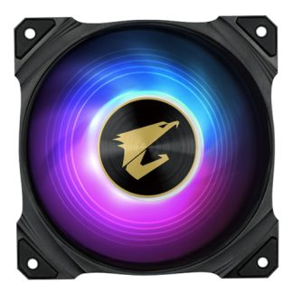 GIGABYTE AORUS 120 ARGB Universal Fan 12 cm Black, White 1 pc(s)