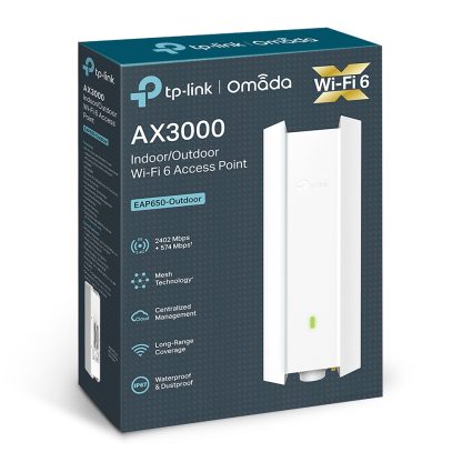 TP-Link Omada AX3000 Indoor/Outdoor WiFi 6 Access Point - Image 8