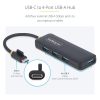 StarTech.com 4-Port USB-C Hub, 5Gbps, USB-C to 4x USB-A, Bus Powered, Small Travel Mini Hub, Multi-Port USB 3.0 Splitter, Portab - Image 13