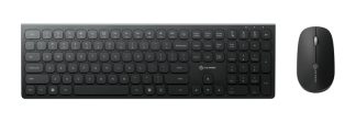 ALOGIC ASKBT3WC keyboard Mouse included Home/Office RF Wireless + Bluetooth Black
