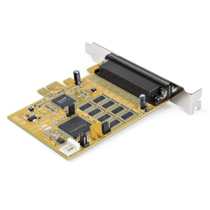 StarTech.com 8-Port PCI Express RS232 Serial Adapter Card, PCIe RS232 Serial Card, 16C1050 UART, Multiport Serial DB9 Controller - Image 2