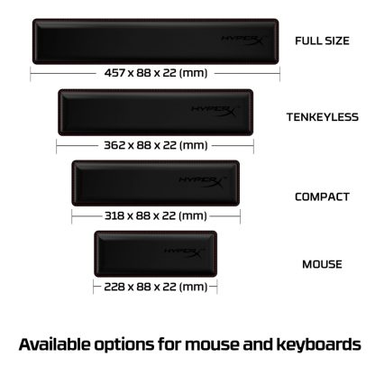 HyperX Wrist Rest - Keyboard - Full Size - Image 6
