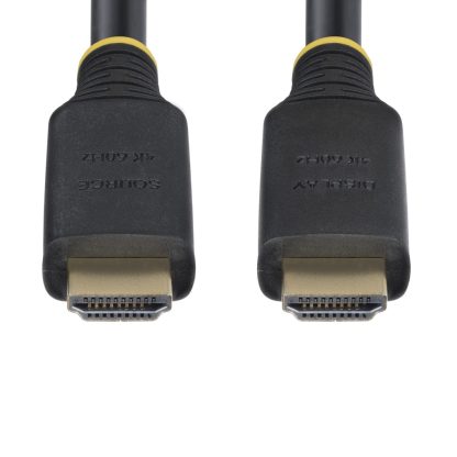 StarTech.com 10m (32.8ft) Active High Speed HDMI Cable, 4K 60Hz/1440p 144Hz, HDR10/HDCP 2.2/ARC, 18Gbps, UHD HDMI 2.0 Cord for T - Image 6