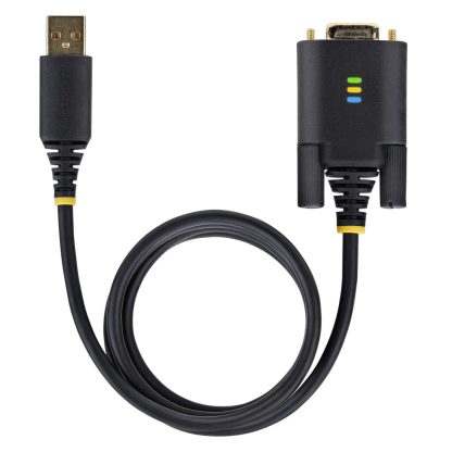 StarTech.com 3ft (1m) USB to Serial Adapter Cable, COM Retention, Interchangeable Screws/Nuts, USB-A to DB9 RS232, FTDI IC, ESD - Image 7