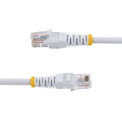 StarTech.com 15m Cat5e White Molded RJ45 UTP Cat 5e Patch Cable - 15 m Patch Cord - Image 2