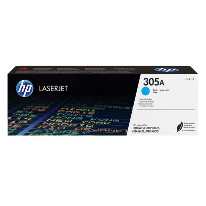 HP 305A Cyan Original LaserJet Toner Cartridge - Image 2