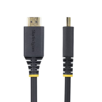 StarTech.com 1.6ft (50cm) Premium Certified High Speed HDMI Cable, 4K 60Hz/1440p 144Hz, HDR10/HDCP 2.2/ARC, 18Gbps, UHD HDMI 2. - Image 5