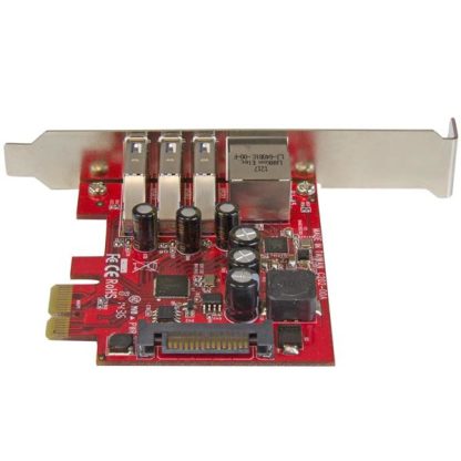 StarTech.com 3-Port PCI Express USB 3.0 Card + Gigabit Ethernet - Image 4