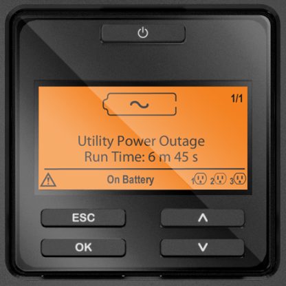 APC Smart-UPS On-Line, 1500VA/1500W, Tower, 230V, 6x C13 IEC outlets, SmartSlot, Extended runtime, W/O rail kit - Image 9