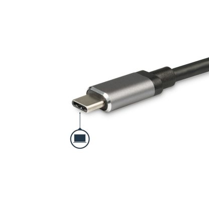 StarTech.com USB C Multiport Adapter, Portable USB-C Dock to 4K HDMI, 2-pt USB 3.0 Hub, SD/SDHC, GbE, 60W PD Pass-Through - USB - Image 4