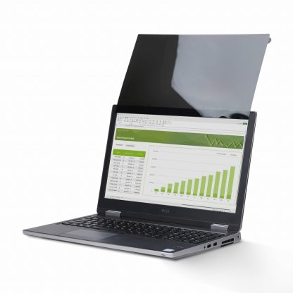 StarTech.com 13.3-inch 16:9 Flip-Up Privacy Screen with Touch, Anti-Glare Blue Light Filter, Laptop Monitor Screen Protector, +/ - Image 4