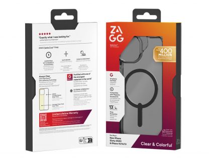 ZAGG Santa Cruz Snap Case iPhone 16e/15/14/13 Black - Image 6