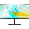 Samsung LS34C650UAE computer monitor 86.4 cm (34") 3440 x 1440 pixels UltraWide Quad HD LED Black