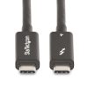 StarTech.com 6ft (2m) Active Thunderbolt 4 Cable, 40Gbps, 100W Power Delivery, 4K/8K Video, Intel-Certified Thunderbolt Cable - - Image 4