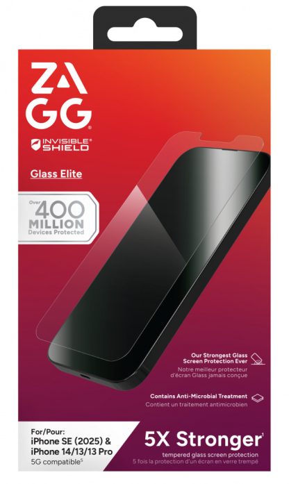 InvisibleShield Glass Elite Apple iPhone 16e/14/13/13 Pro - Image 2