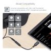 StarTech.com 5in (12.7cm) USB-C to 3.5mm TRRS Headphone/Headset Jack Audio Adapter, USB Type-C Aux Dongle, 32-bit DAC, Supports - Image 11