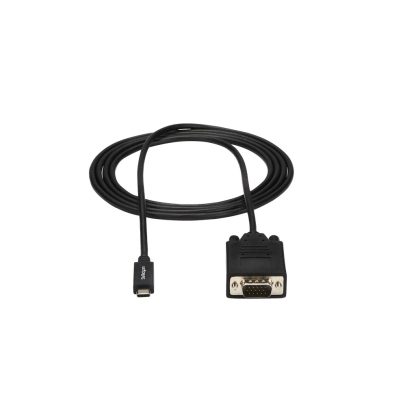 StarTech.com 6ft/2m USB C to VGA Cable - 1920x1200/1080p USB Type C to VGA Video Active Adapter Cable - Thunderbolt 3 Compatible - Image 5