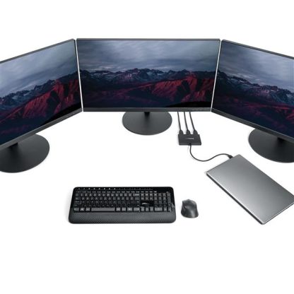 StarTech.com 3-Port Multi Monitor Adapter - USB-C to 3x HDMI Video Splitter - USB Type-C to HDMI MST Hub - Dual 4K 30Hz or Tripl - Image 4