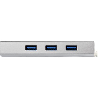 StarTech.com 3-Port Portable USB 3.0 Hub plus Gigabit Ethernet - Built-In Cable~3-Port Portable USB 3.0 Hub plus Gigabit Ethern - Image 7