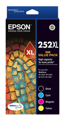 Epson C13T253692 ink cartridge Original High (XL) Yield Black, Cyan, Magenta, Yellow