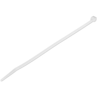 StarTech.com 8"(20cm) Cable Ties - 1/8"(4mm) wide, 2-1/8"(55mm) Bundle Diameter, 50lb(22kg) Tensile Strength, Nylon Self Lockin