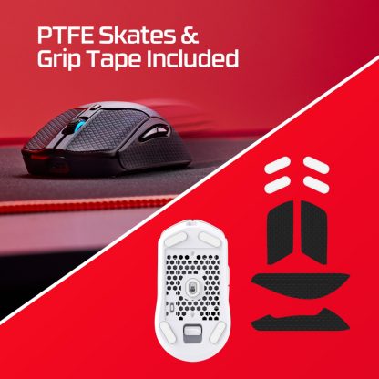 HyperX Pulsefire Haste 2 - Wireless Gaming Mouse (White) - Image 8