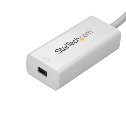 StarTech.com USB-C to Mini DisplayPort Adapter - 4K 60Hz - White - USB 3.1 Type-C to Mini DP Adapter - Upgraded Version is CDP2 - Image 2
