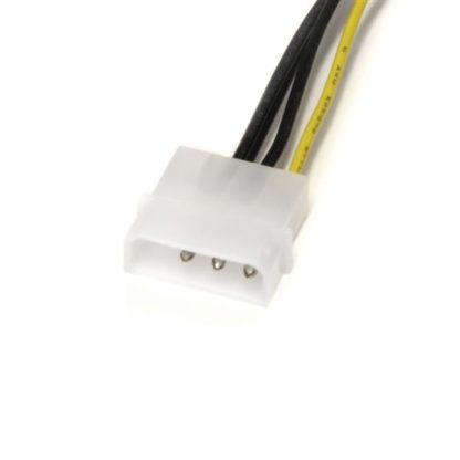 StarTech.com 6in LP4 to 8 Pin PCI Express Video Card Power Cable Adapter - Image 4