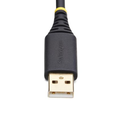 StarTech.com 1ft (30cm) USB to Serial Adapter Cable, COM Retention, Interchangeable Nuts/Screws, USB-A to DB9 RS232, FTDI IC, ES - Image 8