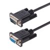 StarTech.com 3m RS232 Serial Null Modem Cable, Crossover Serial Cable w/Al-Mylar Shielding, DB9 Serial COM Port Cable Female to