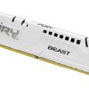 Kingston Technology FURY Beast 32GB 6000MT/s DDR5 CL30 DIMM (Kit of 2) White XMP - Image 2