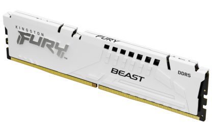 Kingston Technology FURY Beast 32GB 6000MT/s DDR5 CL30 DIMM (Kit of 2) White XMP - Image 2
